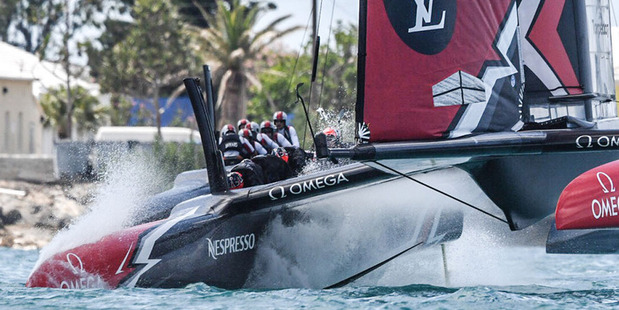 Team NZ show class on day two