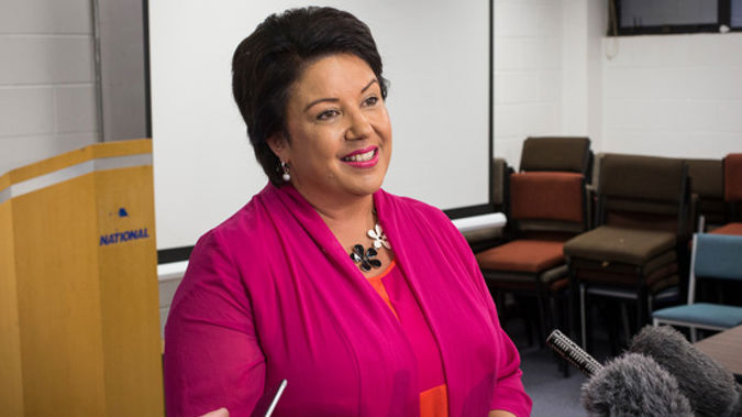 Paula Bennett announced there would be $1.8m for co-funding for security measures for owner operated dairies. Photo / Greg Bowker