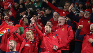 How a Lions fan ended up sleeping on Rieko and Akira Ioane's bedroom floor. (Photo \ Getty Images)