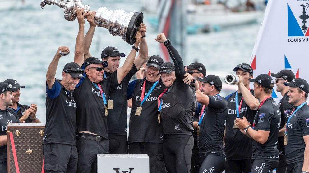 PHOTOS Team New Zealand WIN the America's Cup PHOTOS Team New Zealand WIN the America's Cup