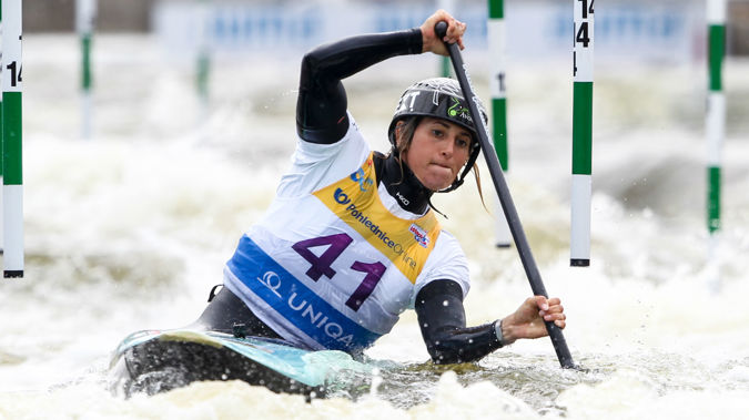 Jones will be contesting both K1 and C1 classes in Pau (Photosport)