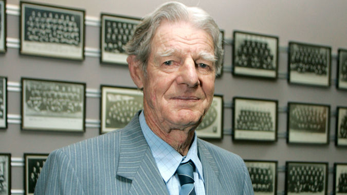 Burke coached the All Blacks in 1981 and 1982 (Photosport)
