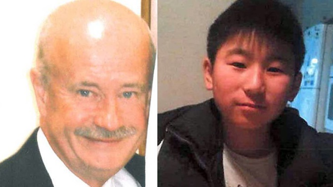 John Beckenridge (left) disappeared with his stepson Mike Zhao-Beckenridge (right) in March 2015. Photo / Supplied