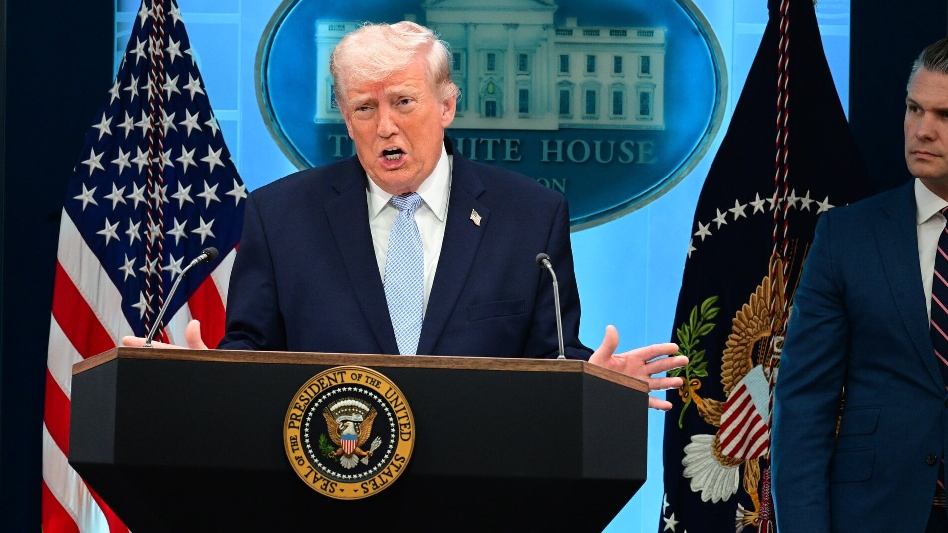 Middle East conflict live updates: Trump says Nato allies have days to send warships to reopen Strait of Hormuz