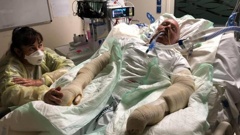 Kevin Burney is expected to be in hospital for at least six months. (Photo / Supplied)