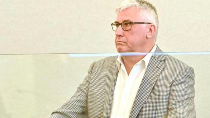 Barry Kloogh in Dunedin District Court. (Photo / ODT)