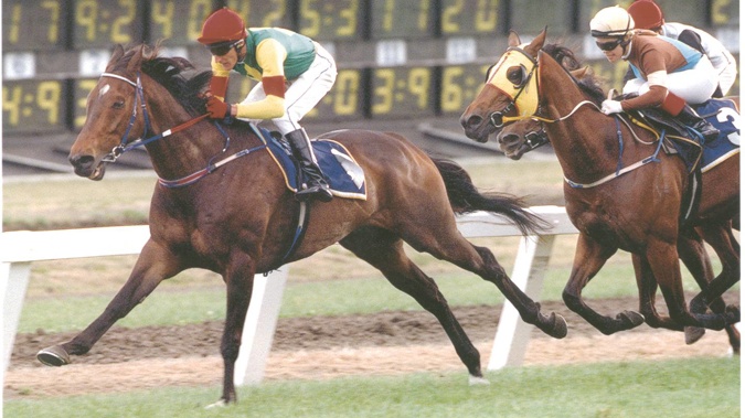 Among Toby Autridge's many winning rides was Yes Indeed in the Group 1 Avondale Gold Cup.