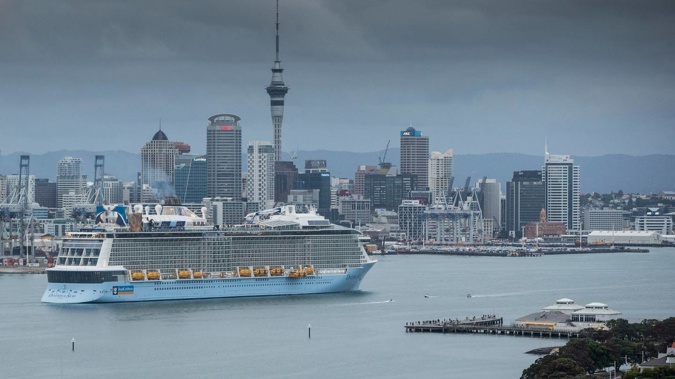 Royal Caribbean's Megaliner. Photo / NZ Herald