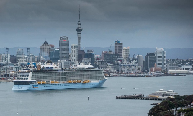 Royal Caribbean's Megaliner. Photo / NZ Herald