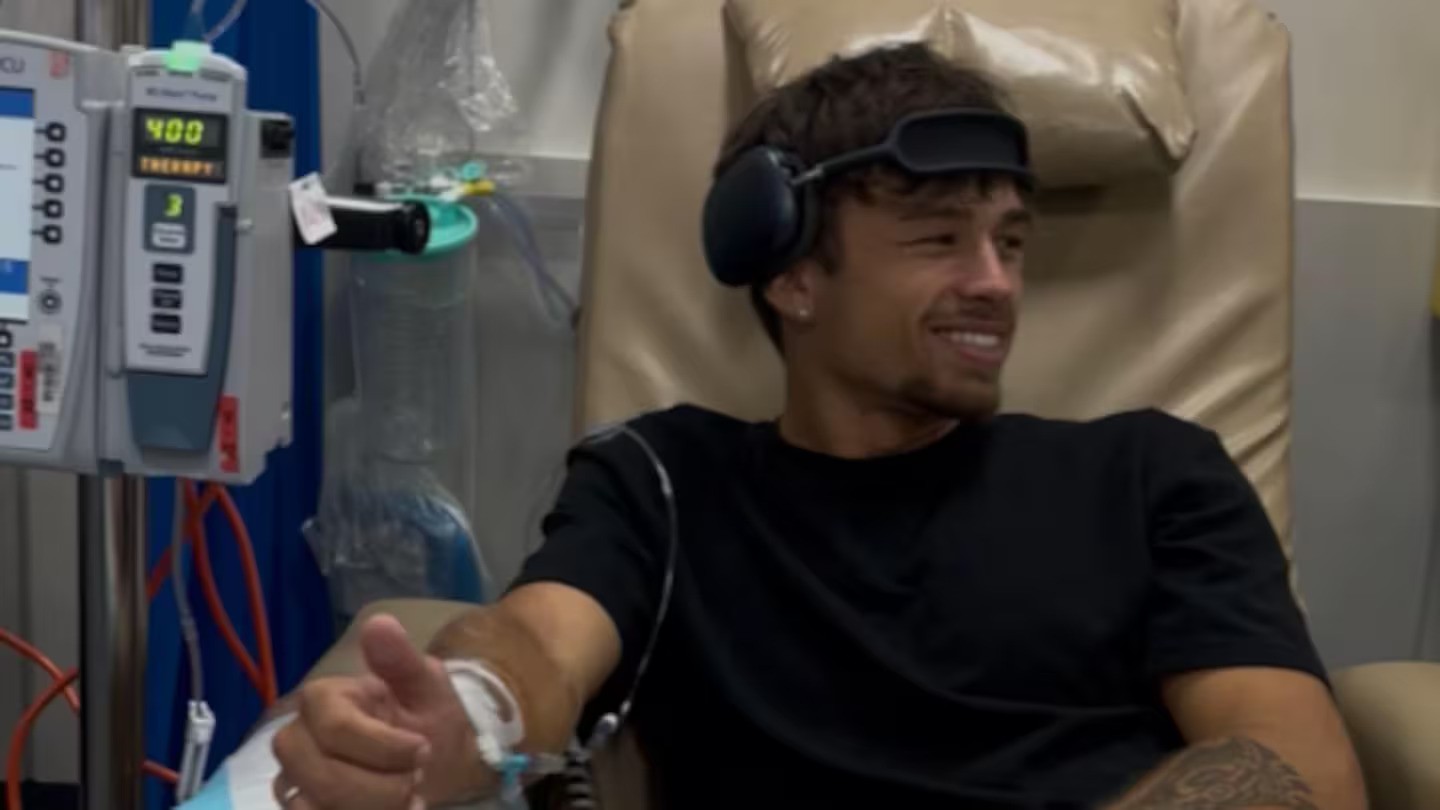 Rugby league hopeful, 22, urges others to act fast after stage four cancer shock