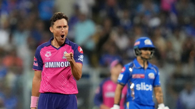 Trent Boult was snapped up on the first night of the IPL auction. Photo / Photosport