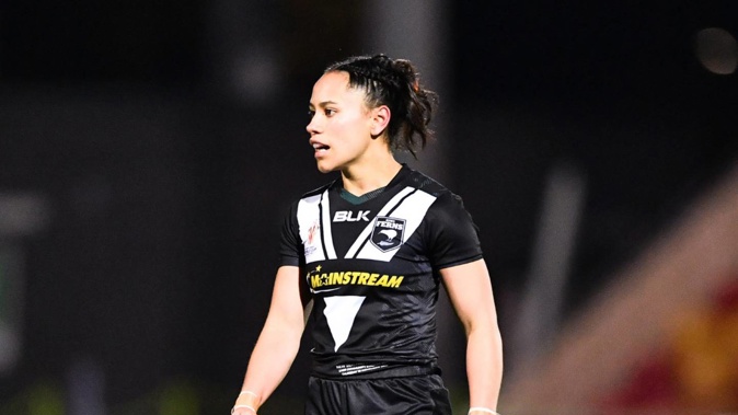 Abigail Roache looks on as the final whistle is blown against Australia. Photo / Photosport