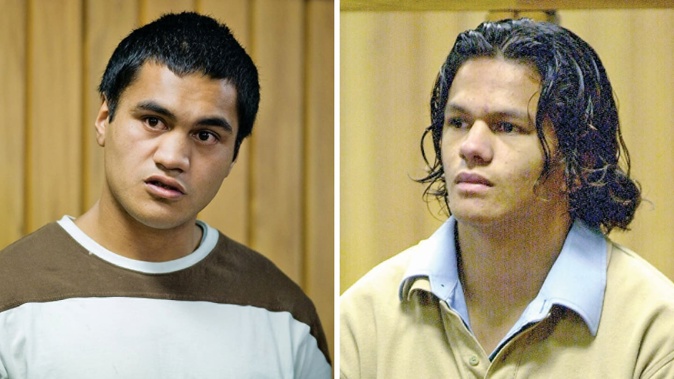 Whetu Te Hiko (left) murdered Tokoroa teacher Lois Dear and John Wharekura (right) murdered Rotorua woman Tanya Burr. Both are eligible for parole in the coming months. Photo / NZME