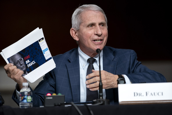 Dr. Anthony Fauci, director of the National Institute of Allergy and Infectious Diseases. (Photo / AP)