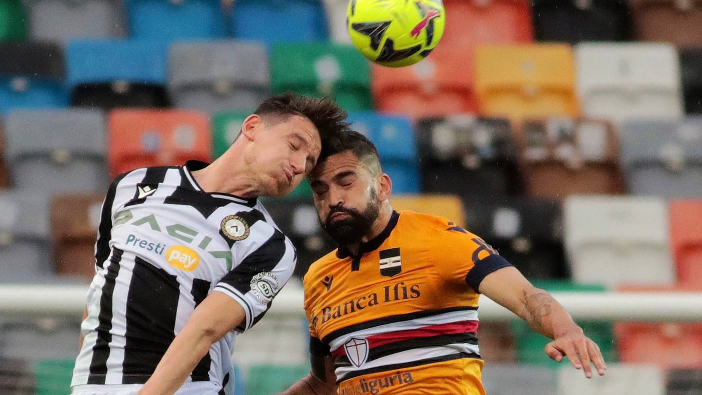 Researchers say the headers in football are dangerous and should be phased out, especially for children. Photo / AP