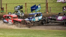 "Just go as hard as you can": Demolition Derby's kicking off at Waikaraka Speedway
