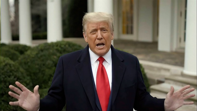 Donald Trump has been charged by the US Justice Department for trying to overturn the 2020 election. Photo / AP