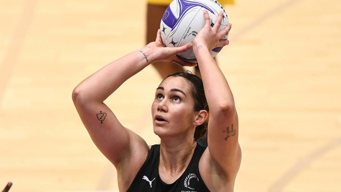 Silver Ferns captain Ameliaranne Ekenasio. Photosport