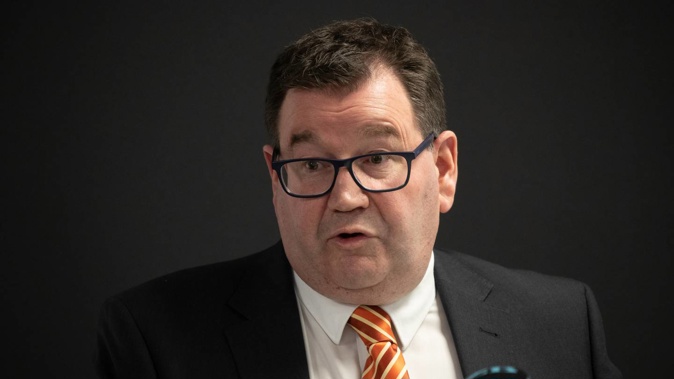 Finance Minister Grant Robertson announced the Crown accounts today. Photo / Mark Mitchell