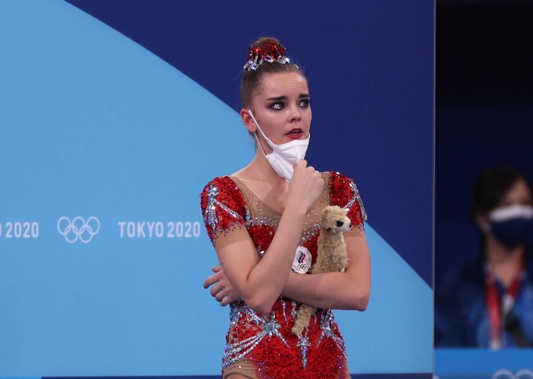 Many of the public complaints revolved around silver-medal winning gymnast Dina Averina. (Photo / Getty)