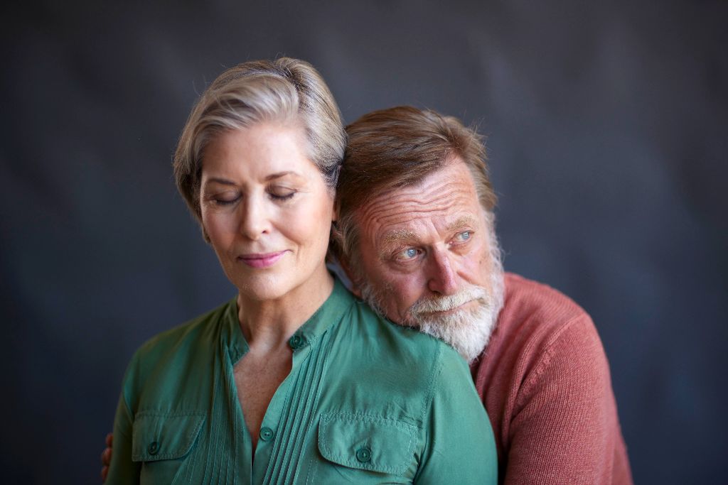 Michael Hurst and Jennifer Ward-Lealand. Photo / Supplied