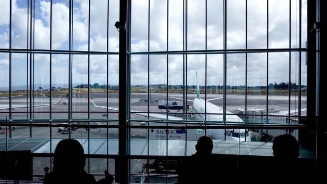 The 24-year-old in a sexual relationship with a 13-year-old was caught in the departure lounge at Auckland International Airport, about to board a flight to China. Photo / Richard Robinson
