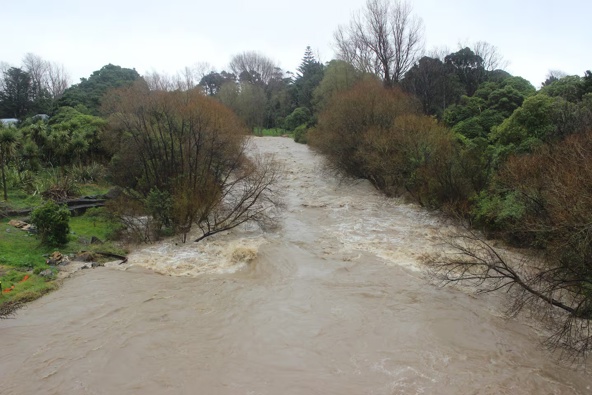Officials are keeping a close eye on river levels on the Kāpiti Coast, including the Waikanae River. Photo / David Haxton