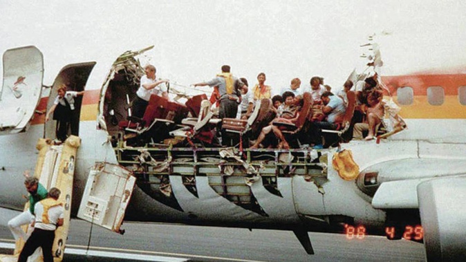 The Aloha Airlines plane. Photo / Bob Nichols