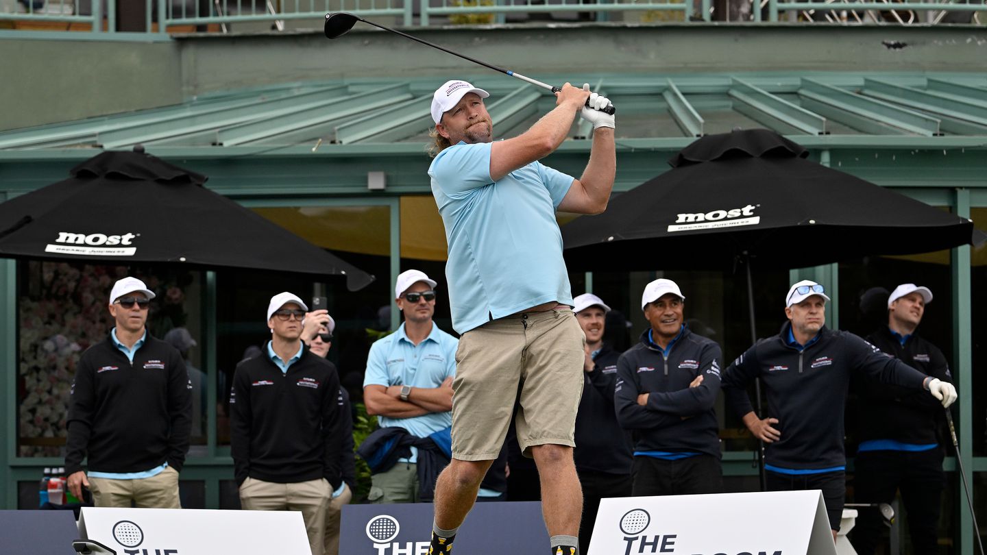 Eric Murray will team up with Tom Abercrombie and Simon Child for the Super Six Ambrose event at Royal Auckland. Photo / Photosport