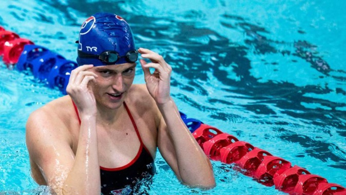Transgender swimmer Lia Thomas. (Photo / AP)