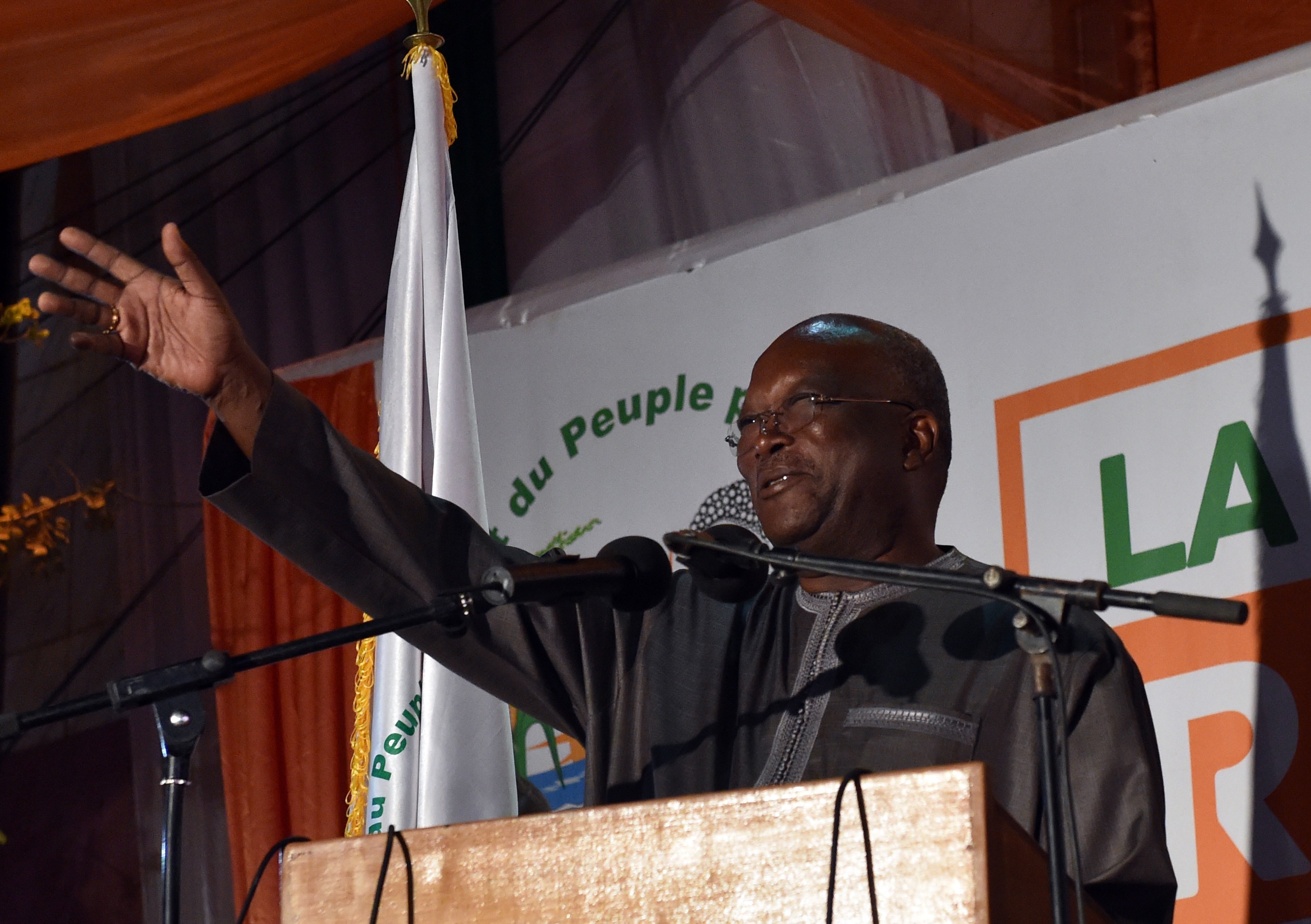 Roch Marc Christian Kaboré hasn't been seen since the military seized power. (Photo / CNN)