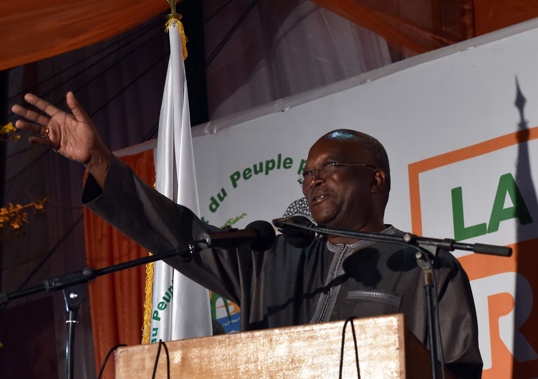 Roch Marc Christian Kaboré hasn't been seen since the military seized power. (Photo / CNN)