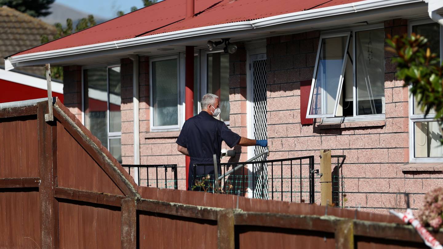 Val Heaney's house has come under intense police scrutiny as they piece together how she died. Photo / George Heard
