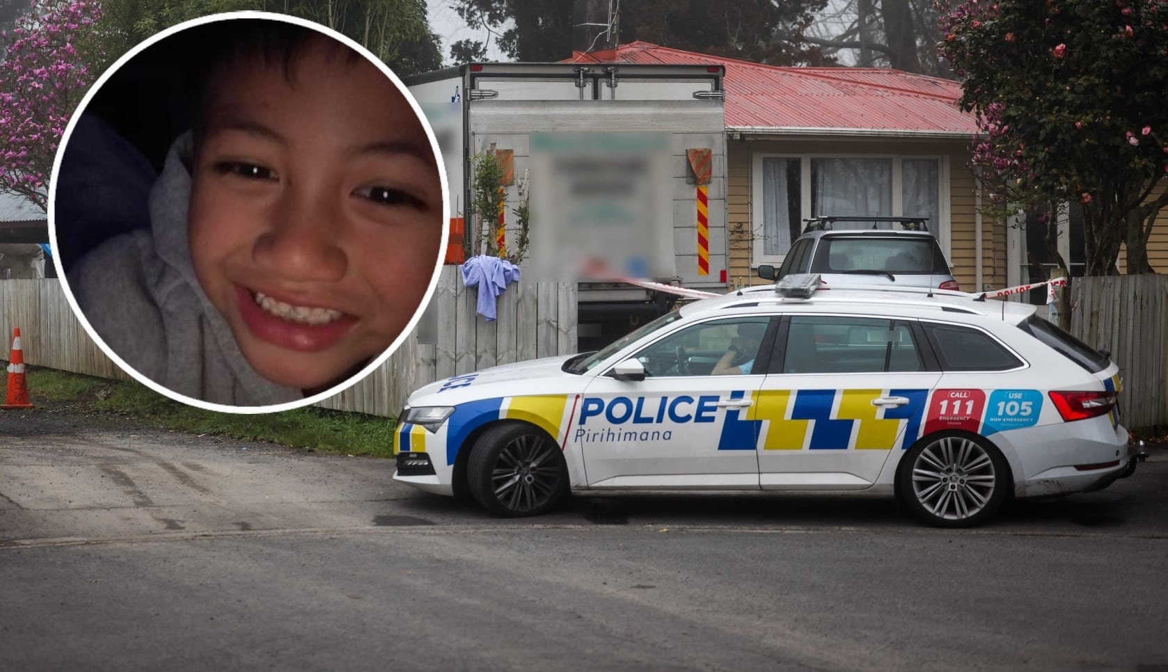 Eight year old Zahquiel Taipeti was the 8-year-old who died following an attack in the Hamilton suburb of Bader on Sunday. Photos / Mike Scott /supplied