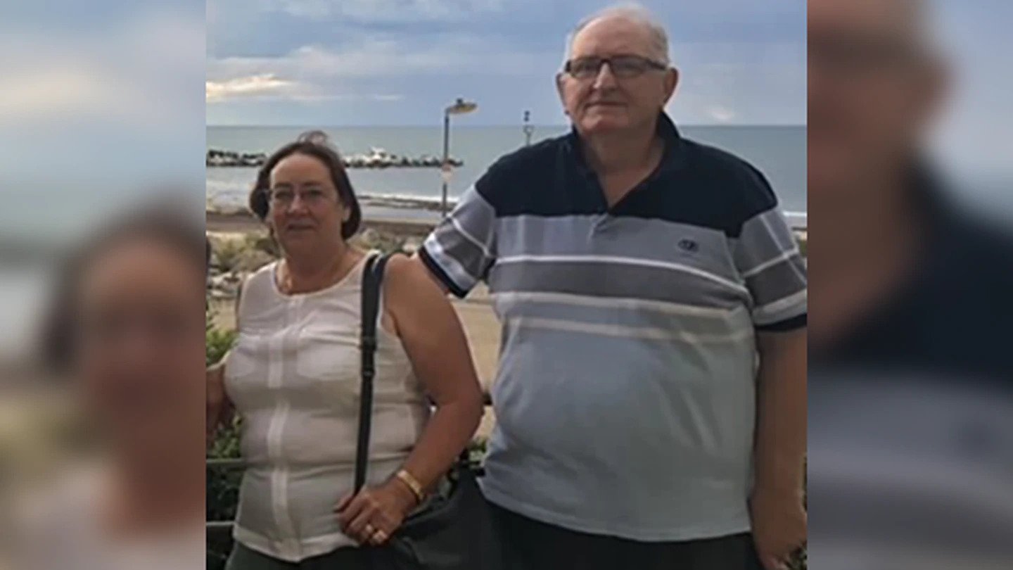 Doreen and Allan Andrews on a trip in 2017 to Adelaide where they watched their granddaughter graduate from university. Photo / Supplied