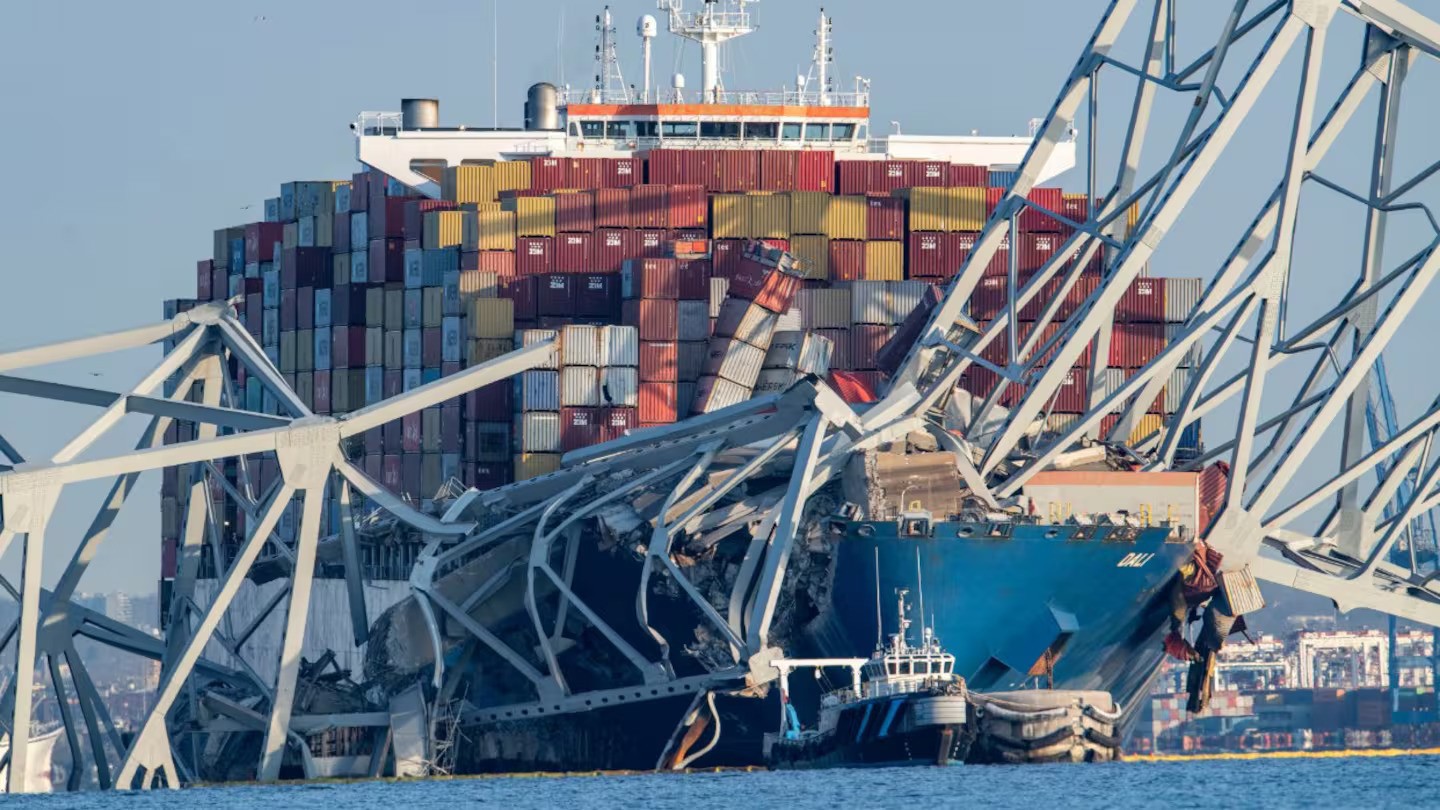 Victims of deadly Baltimore bridge collapse settle with ship operator