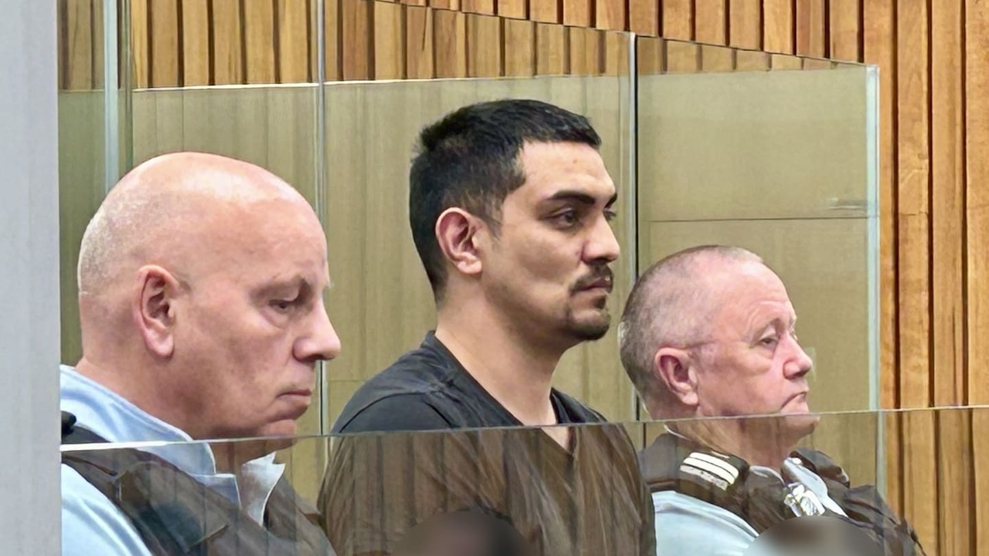 Rakai Jacob Thompson is on trial in the High Court at New Plymouth, charged with the murder of Te Omeka Pairama Akariri-Buckley. Photo / Tara Shaskey