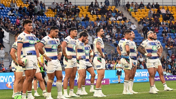 The Warriors lost 66-6 the last time they played on the Gold Coast. Photo / Photosport