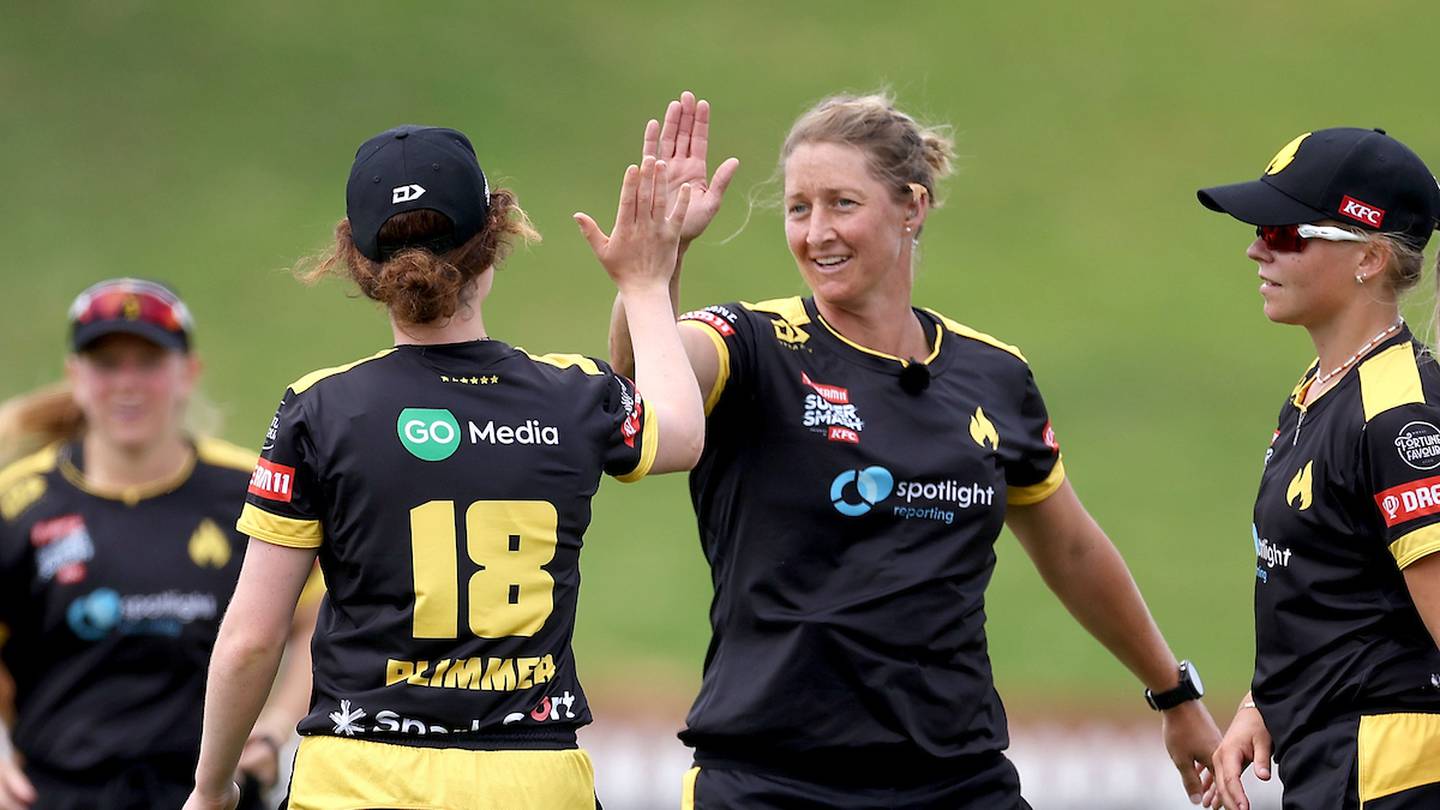 White Ferns and Wellington Blaze all rounder Sophie Devine. Photo / Photosport