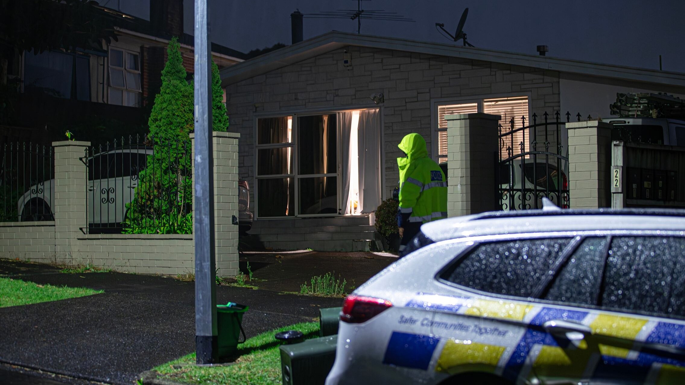 Person shot at Mission Bay home as police hunt group over fight that escalated