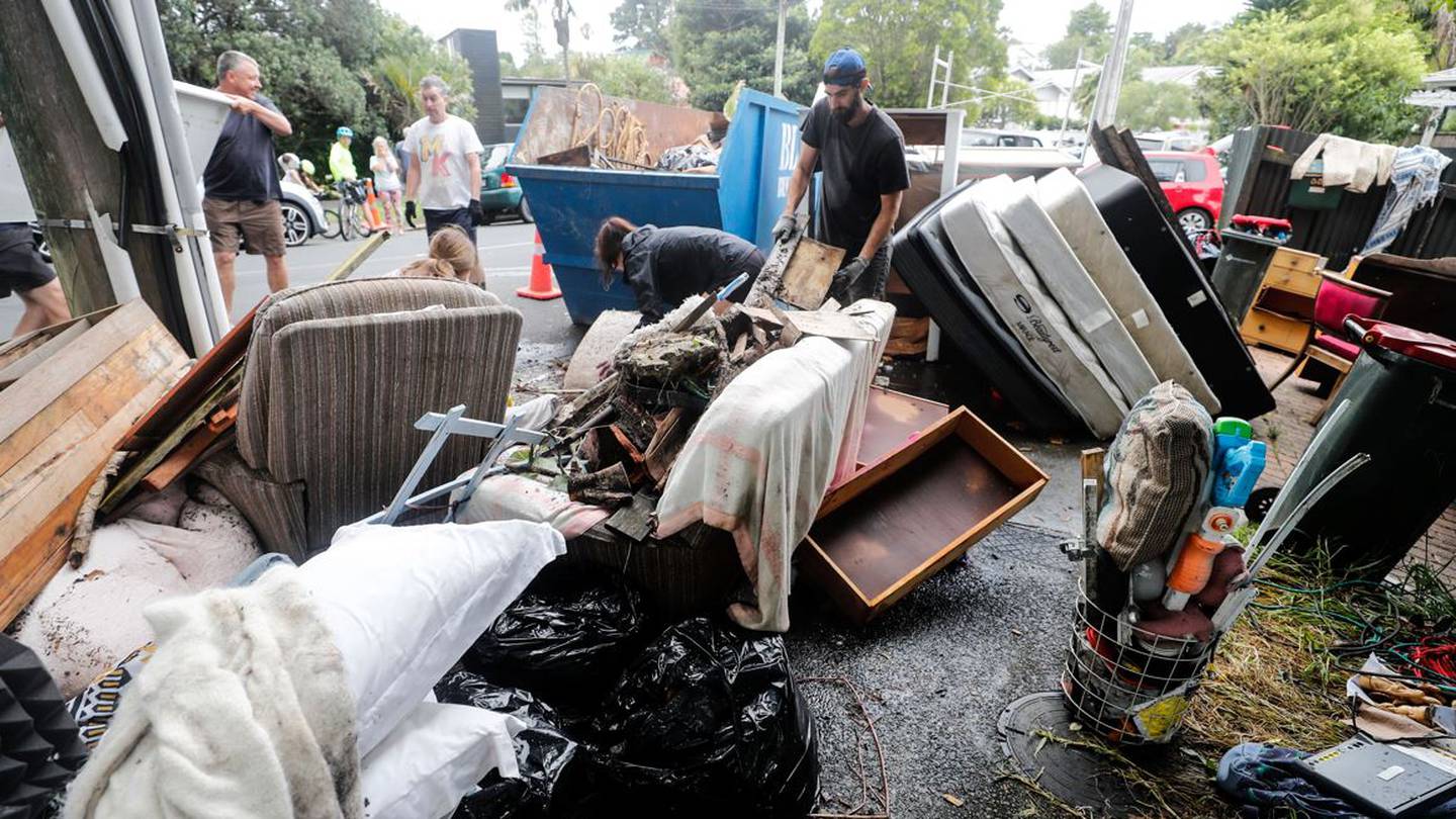Auckland Council's immediate focus is on people affected by the floods, but it also wants to look at the medium-long-term risks. Photo / Dean Purcell
