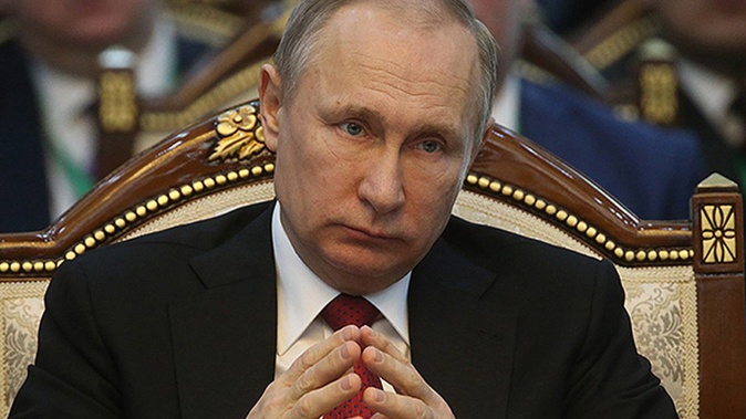 Vladimir Putin's grip on power is "weakening" and other political figures in the country are preparing for a "struggle" in the wake of his fall, a leading historian has suggested. Photo / Getty