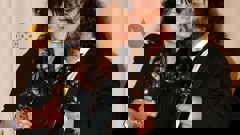 Fran Walsh and Peter Jackson, winners of Best Adapted Screenplay for "The Lord of the Rings: The Return of the King". (Photo by Albert L. Ortega/WireImage)