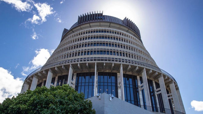 The Beehive, Wellington. Parliament Buildings. (Photo / Mark Mitchell)