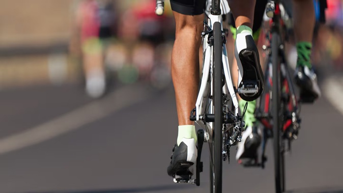 The incident happened during a cycle race in Hawke's Bay.