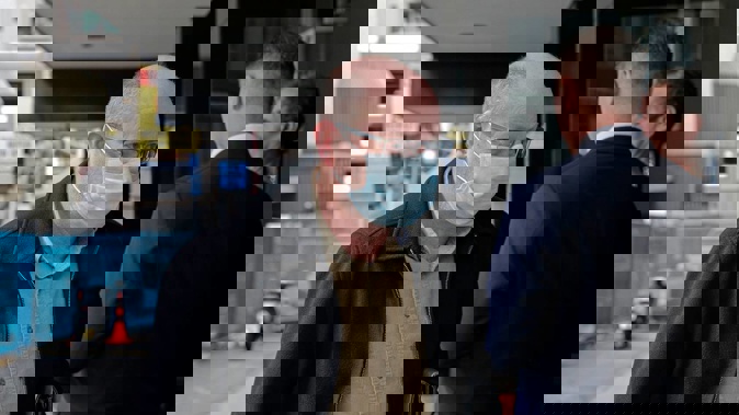 Alistair Harlow, 61, is one of 11 men charged in relation to historical alleged offending at Dilworth School. (Photo / Alex Burton)