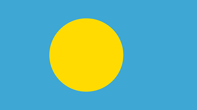 The flag of Palau (Getty Images)