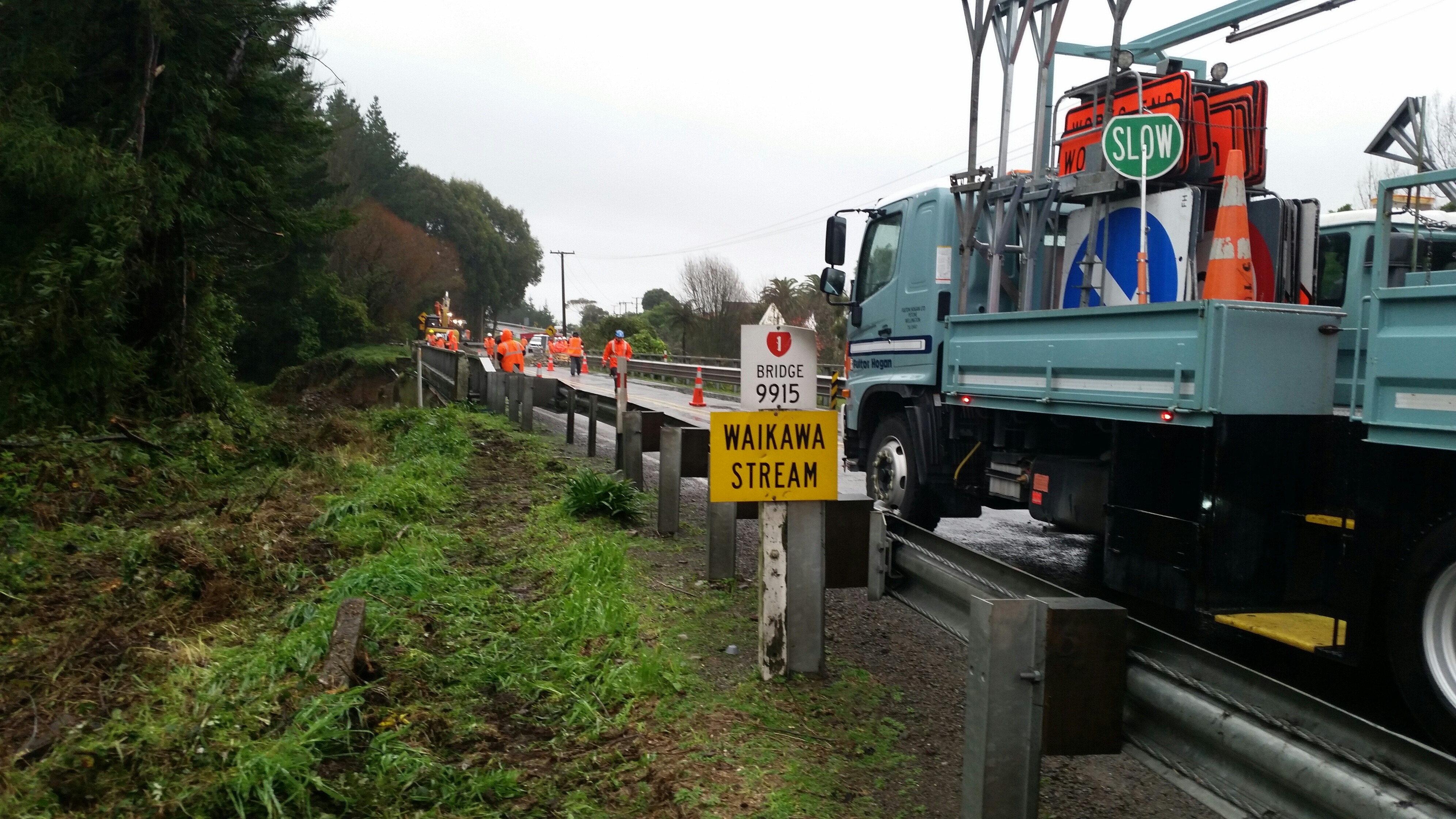 State Highway One bridge, Kapiti. (Wayne Ward)
