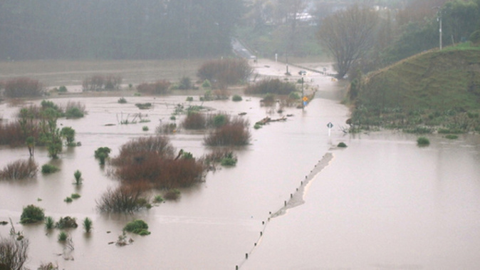 Flooding in Whanganui (NZ Herald)