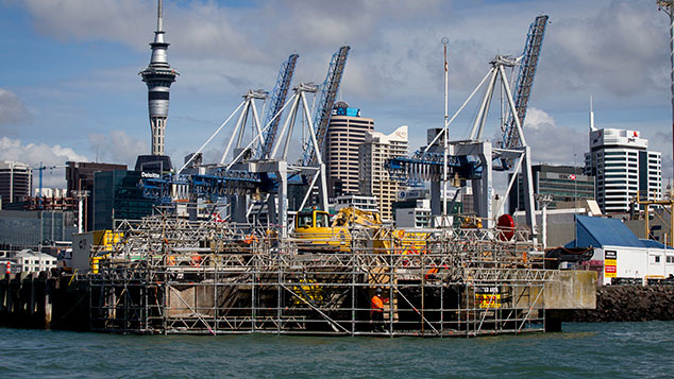 The Ports of Auckland are seeking legal advice after the High Court overturned its consents to extend Bledisloe Wharf. (NZME.)
